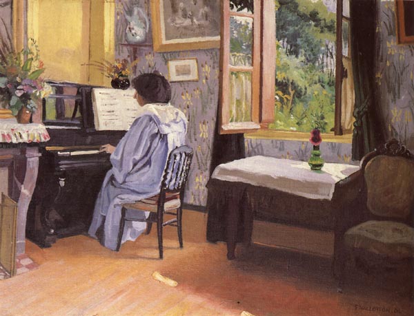 Woman at the Piano